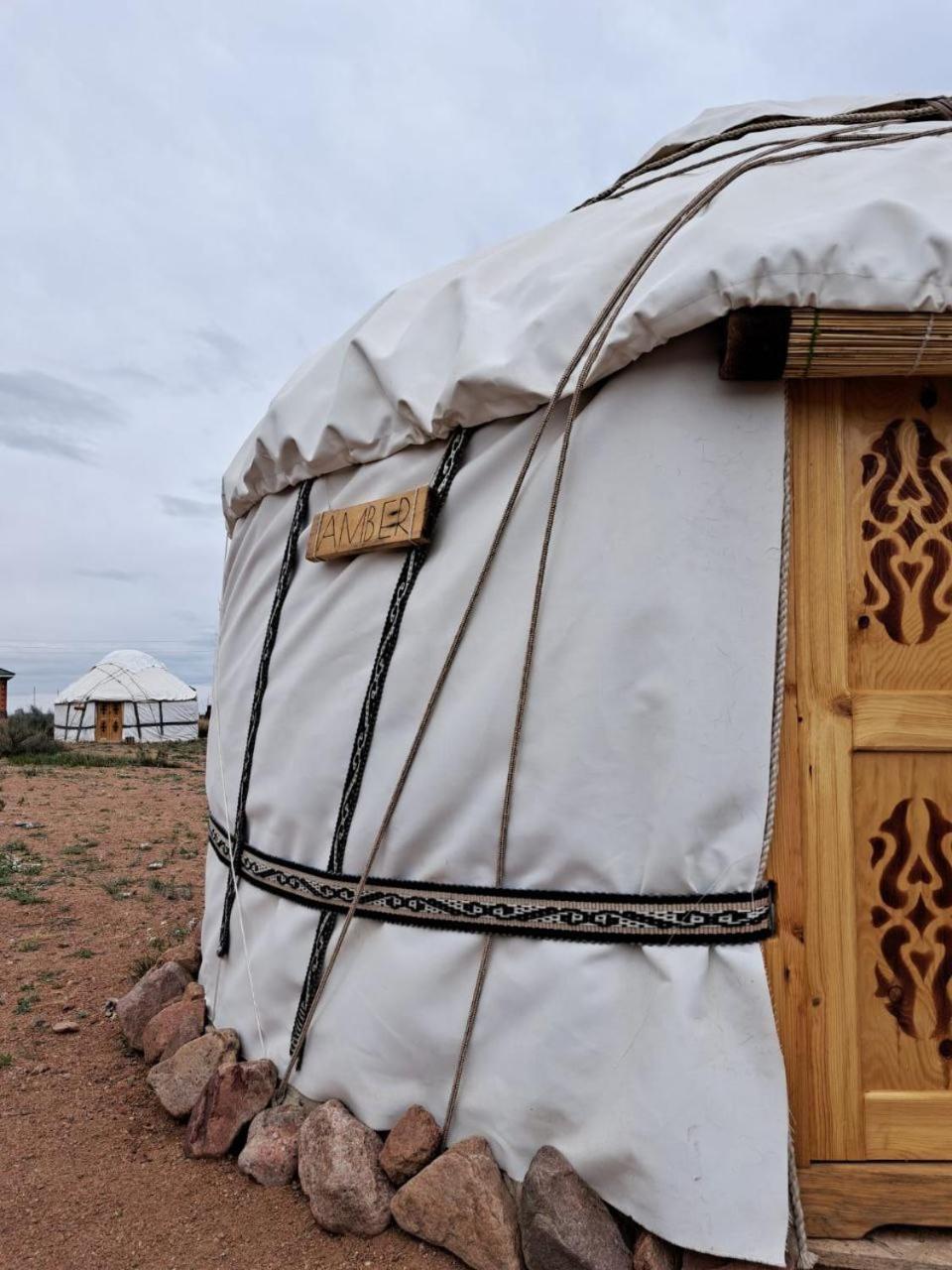 Bed and Breakfast Agat Yurt Camp Каджи-Сай Экстерьер фото