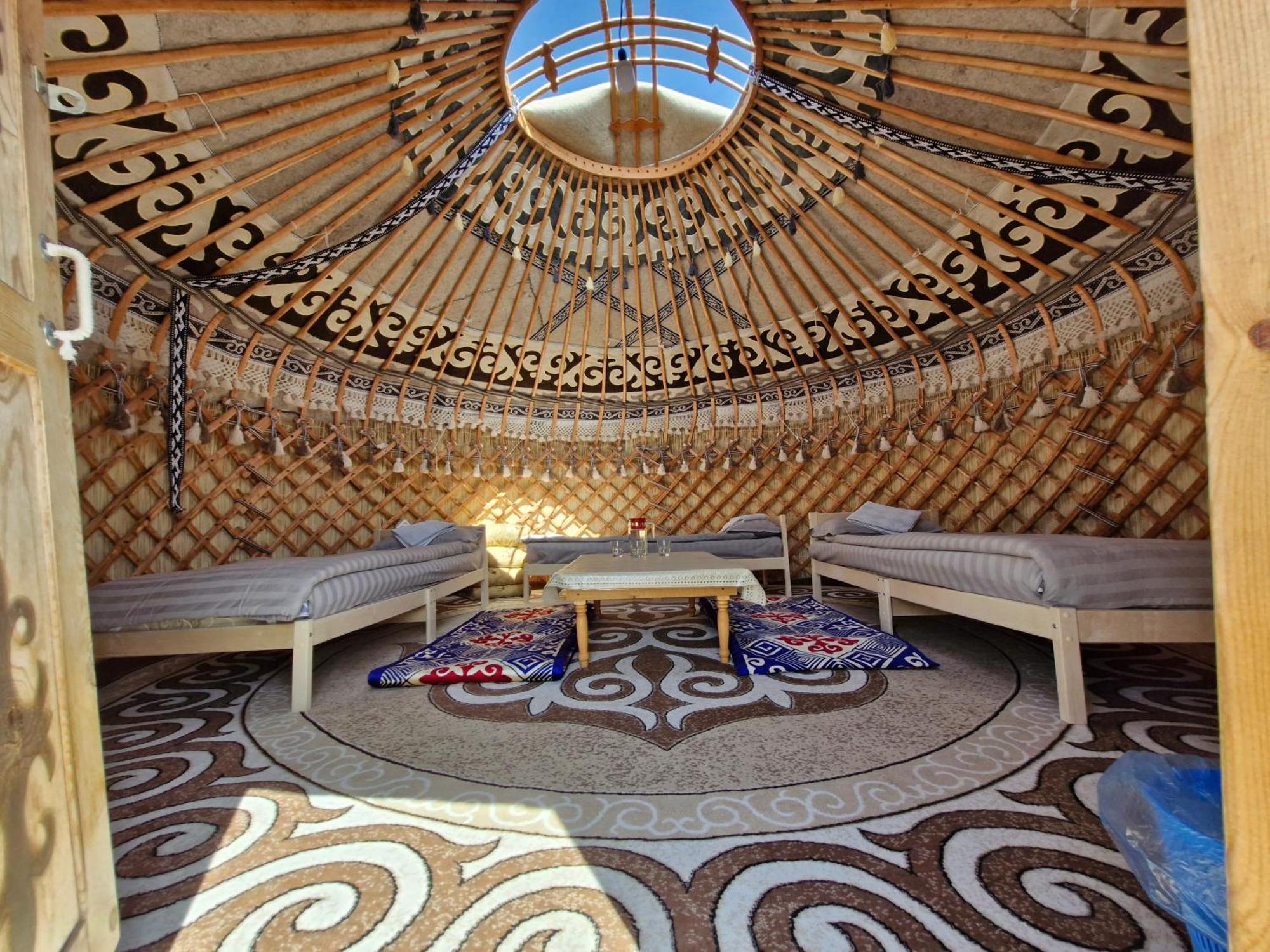 Bed and Breakfast Agat Yurt Camp Каджи-Сай Экстерьер фото